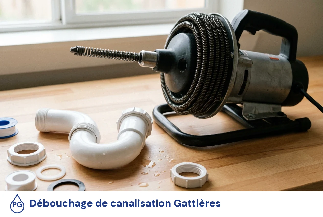 Débouchage de canalisation à Gattières