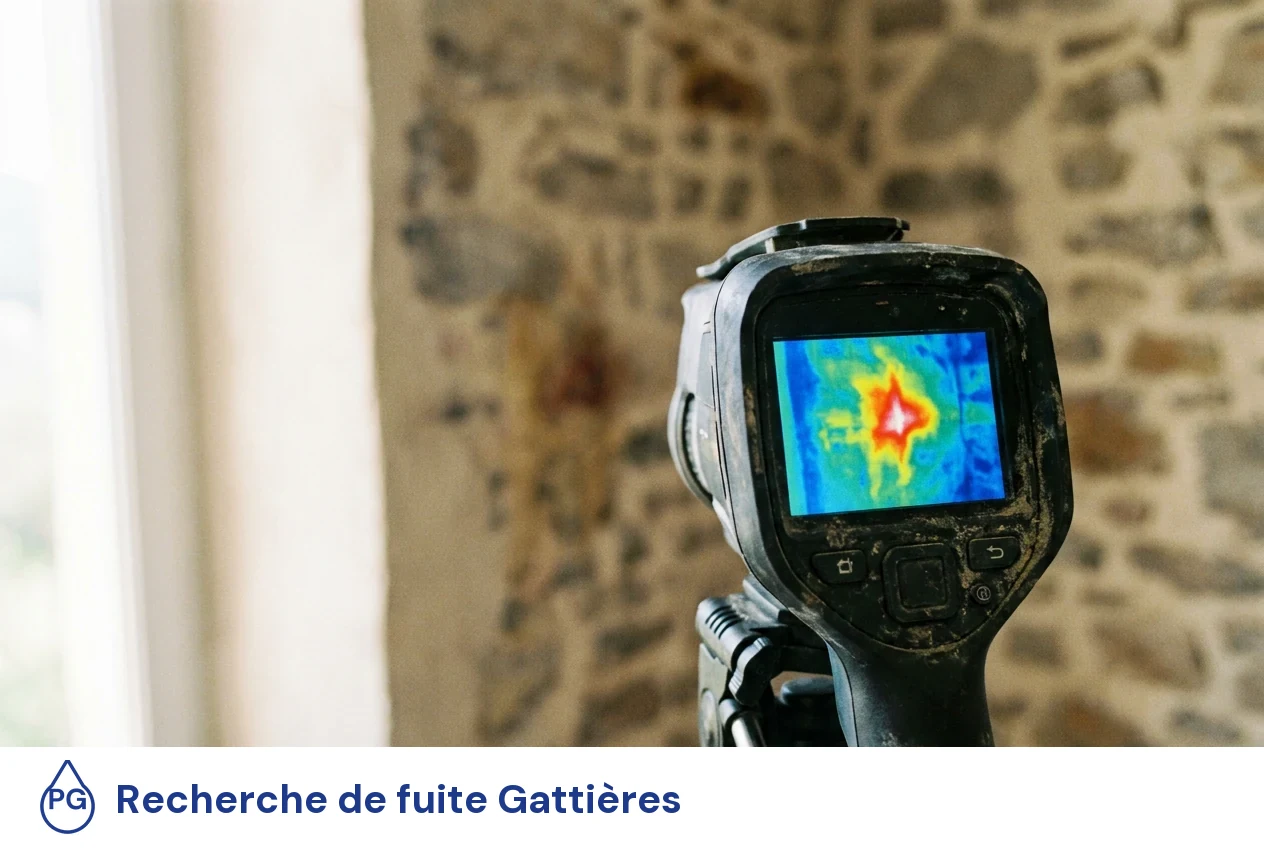 Recherche de fuite à Gattières