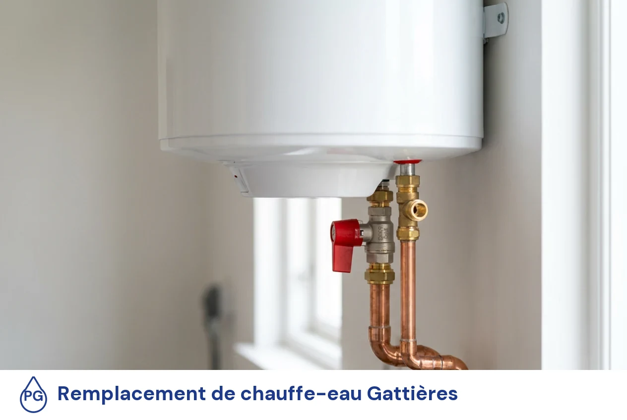 Remplacement de chauffe-eau à Gattières