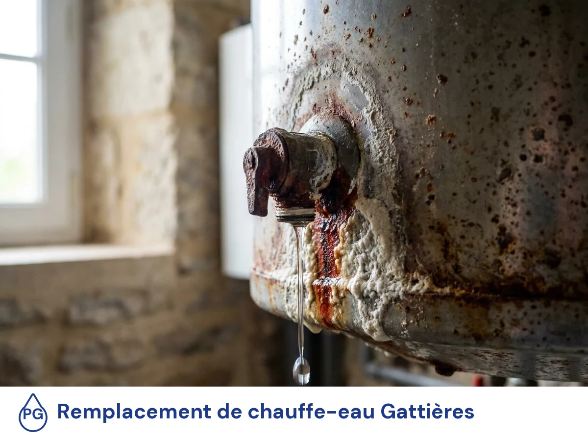 Remplacement de chauffe-eau à Gattières