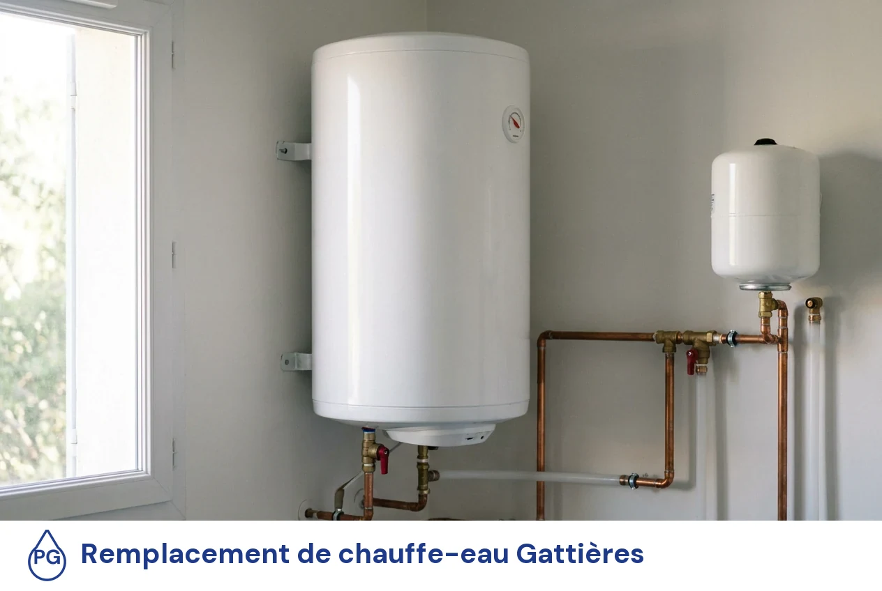 Remplacement de chauffe-eau à Gattières