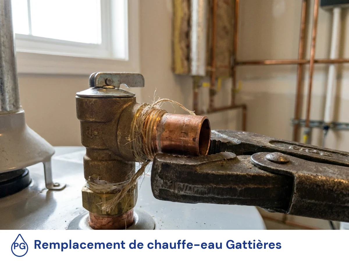 Remplacement de chauffe-eau à Gattières